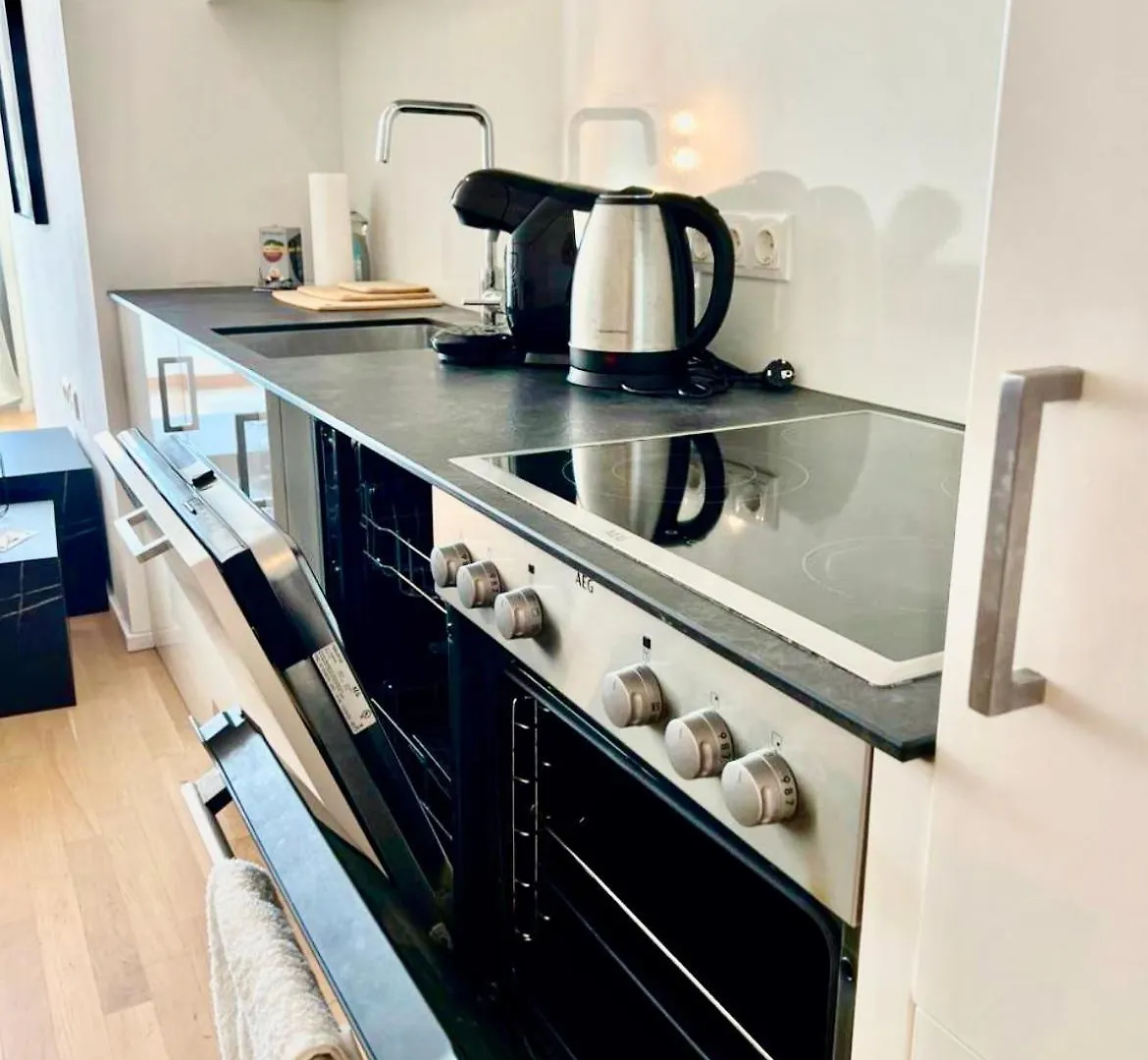 White Luxury Apartment فيينا